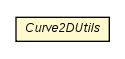 Package class diagram package Curve2DUtils