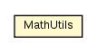 Package class diagram package MathUtils