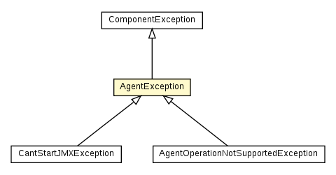 Package class diagram package AgentException