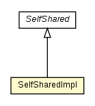 Package class diagram package SelfSharedImpl