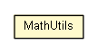 Package class diagram package MathUtils