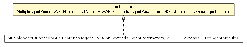 Package class diagram package IMultipleAgentRunner