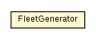 Package class diagram package FleetGenerator