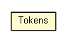 Package class diagram package Tokens