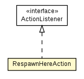 Package class diagram package RespawnHereAction