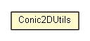 Package class diagram package Conic2DUtils