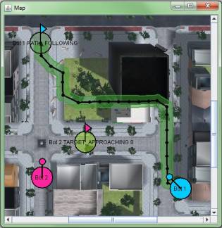 SteeringGame map